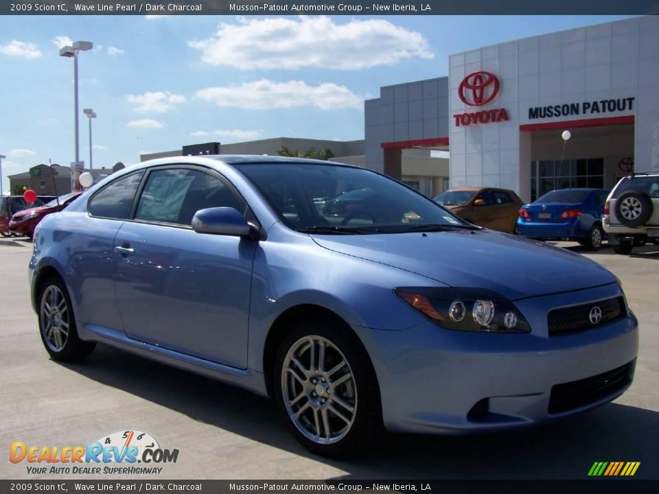 2009 Scion tC Wave Line Pearl / Dark Charcoal Photo #1