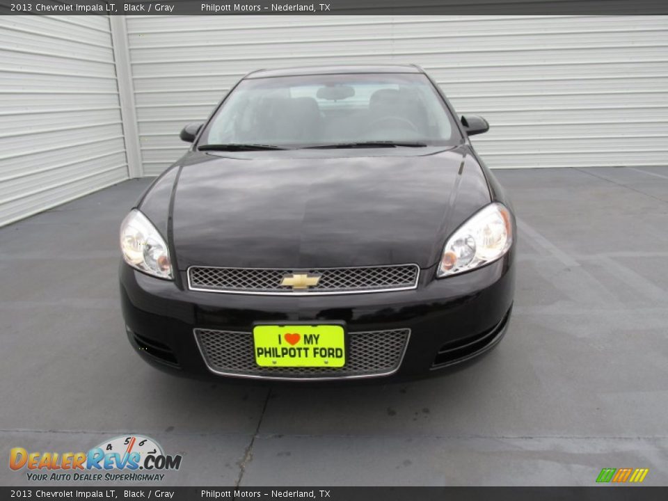 2013 Chevrolet Impala LT Black / Gray Photo #5