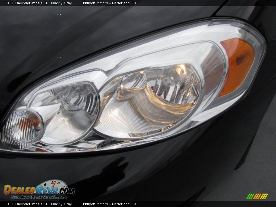 2013 Chevrolet Impala LT Black / Gray Photo #6