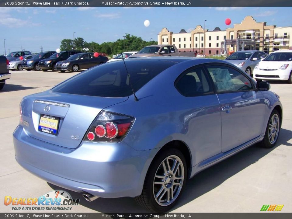 2009 Scion tC Wave Line Pearl / Dark Charcoal Photo #3