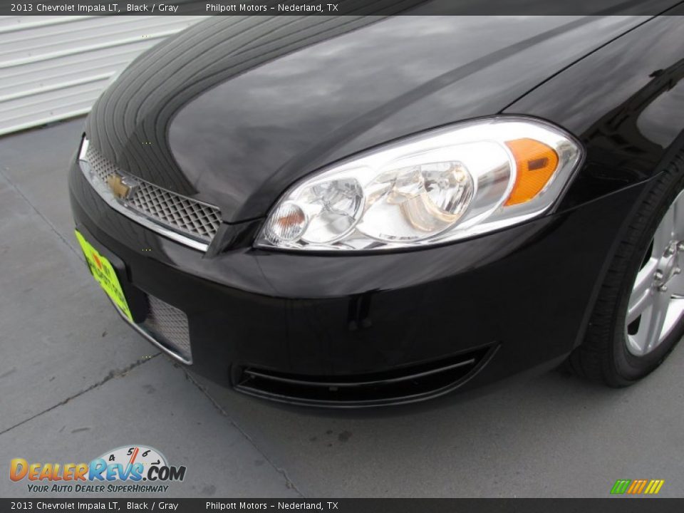 2013 Chevrolet Impala LT Black / Gray Photo #7