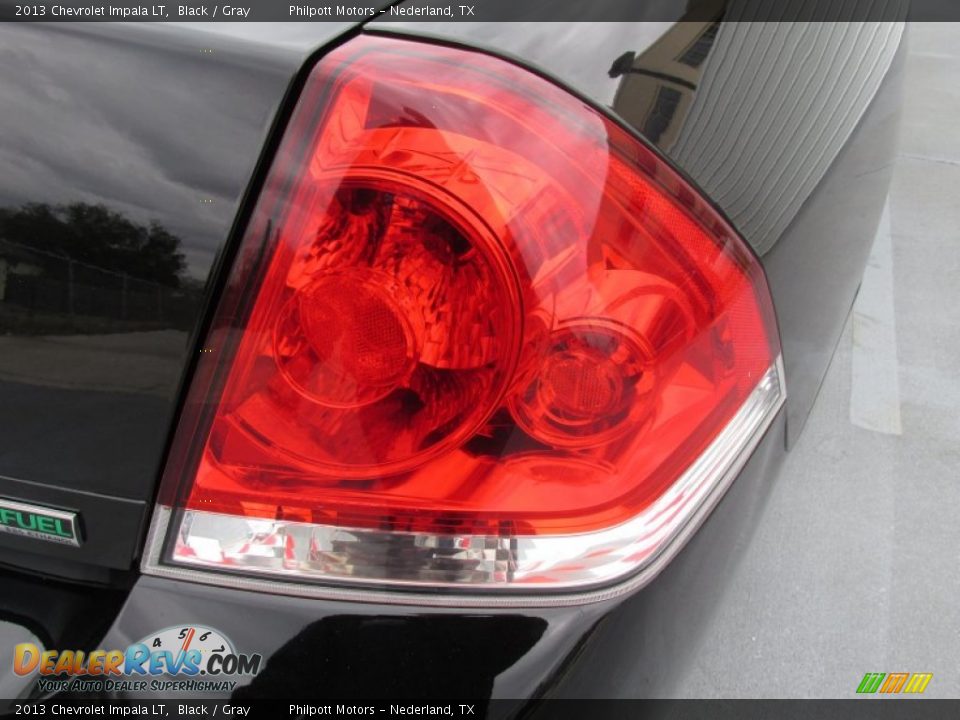 2013 Chevrolet Impala LT Black / Gray Photo #11