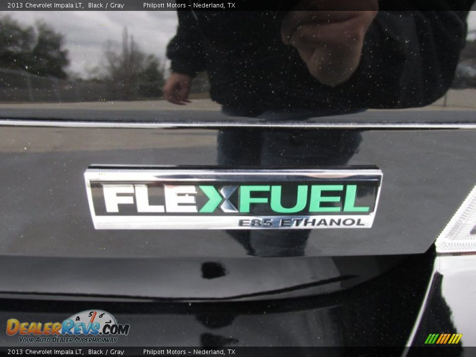 2013 Chevrolet Impala LT Black / Gray Photo #13