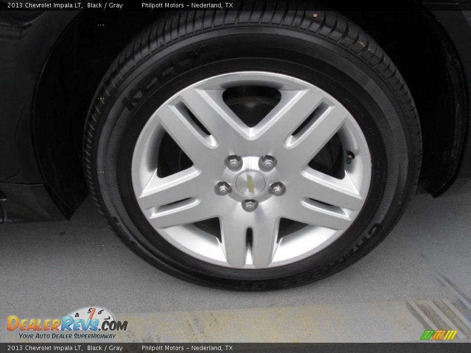 2013 Chevrolet Impala LT Black / Gray Photo #19