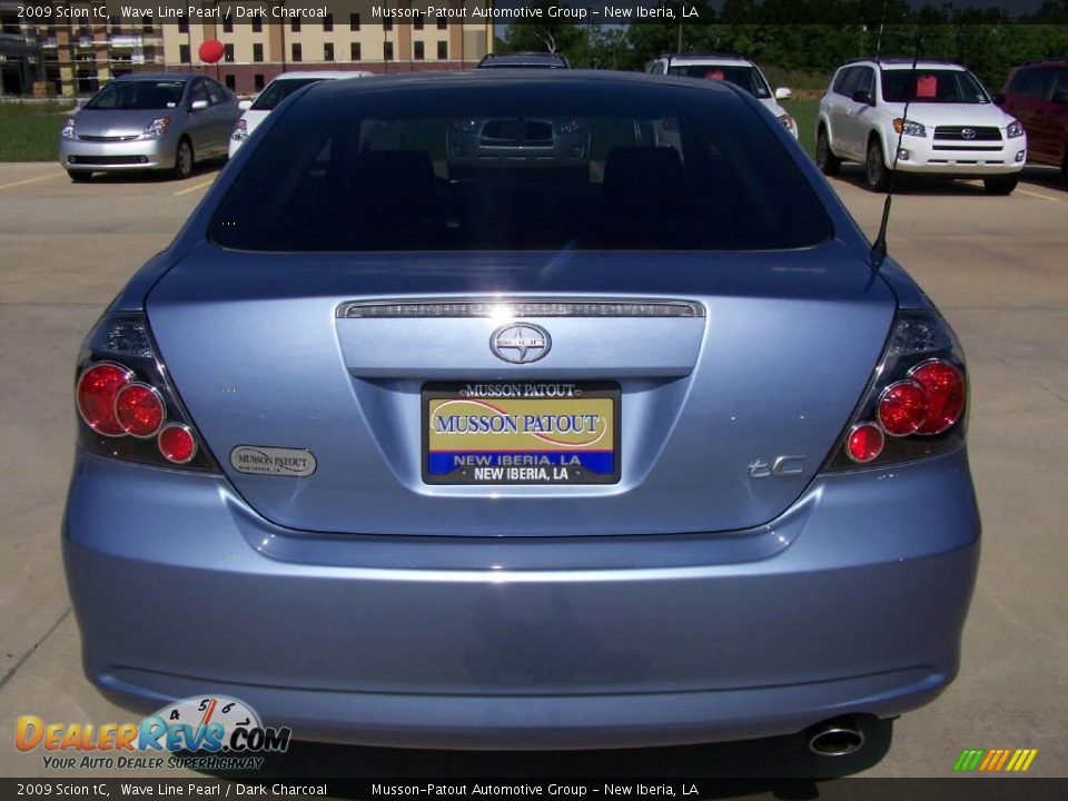 2009 Scion tC Wave Line Pearl / Dark Charcoal Photo #4