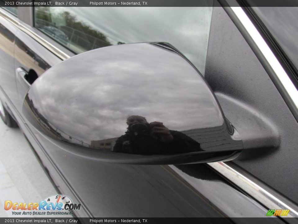 2013 Chevrolet Impala LT Black / Gray Photo #24