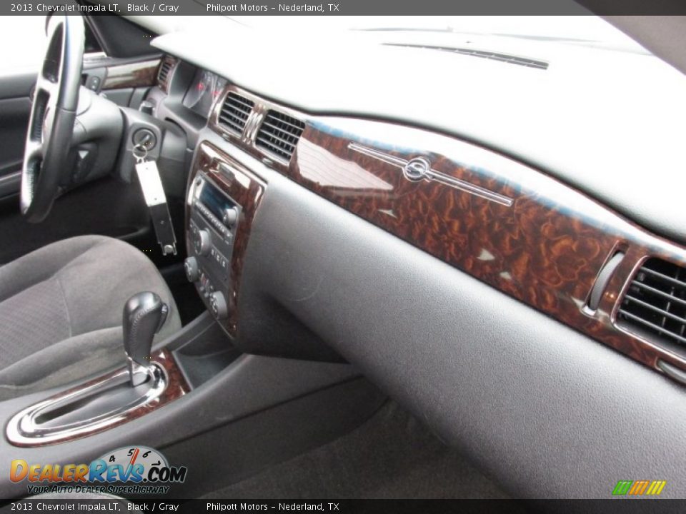 2013 Chevrolet Impala LT Black / Gray Photo #26