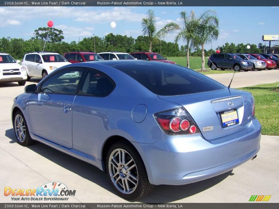 2009 Scion tC Wave Line Pearl / Dark Charcoal Photo #5