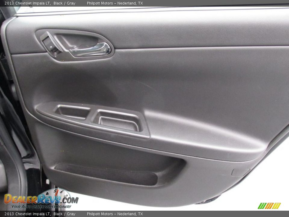 2013 Chevrolet Impala LT Black / Gray Photo #28