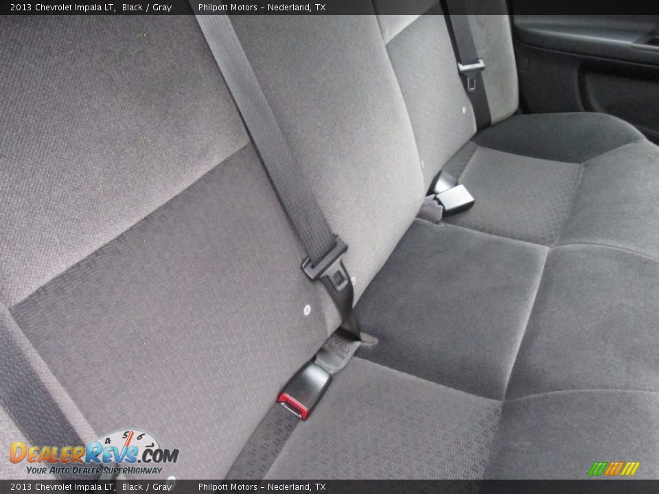 2013 Chevrolet Impala LT Black / Gray Photo #29