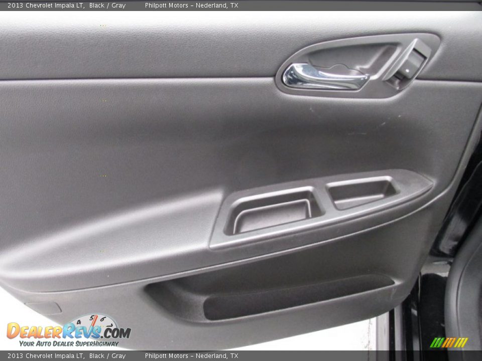 2013 Chevrolet Impala LT Black / Gray Photo #30