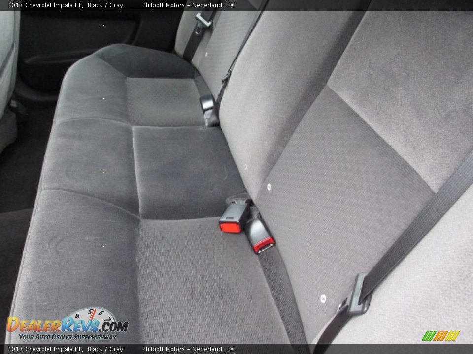 2013 Chevrolet Impala LT Black / Gray Photo #31