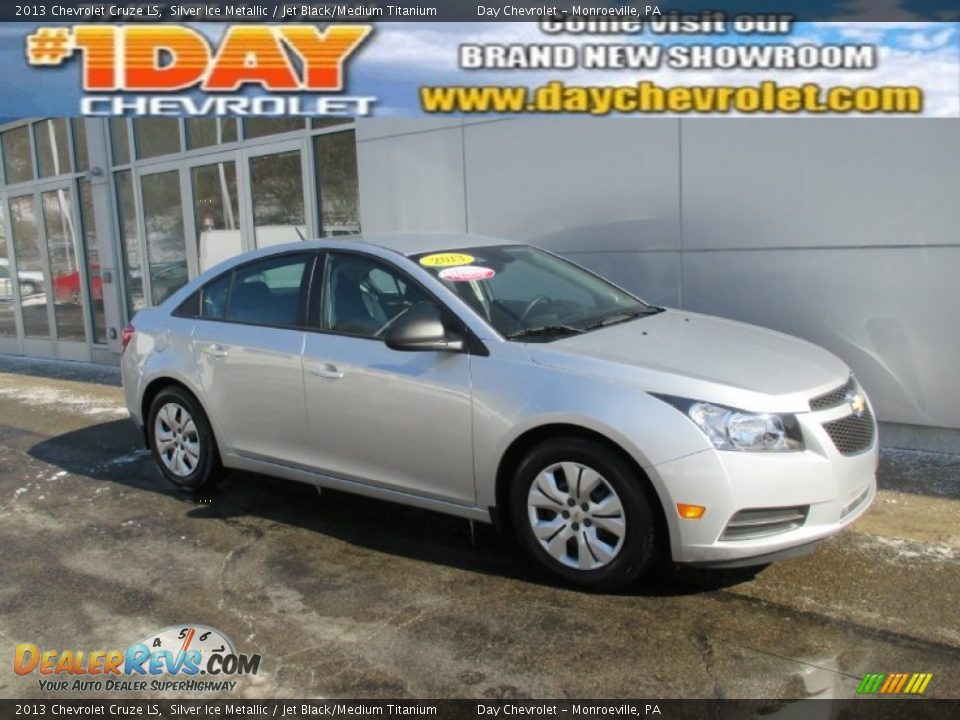 2013 Chevrolet Cruze LS Silver Ice Metallic / Jet Black/Medium Titanium Photo #1
