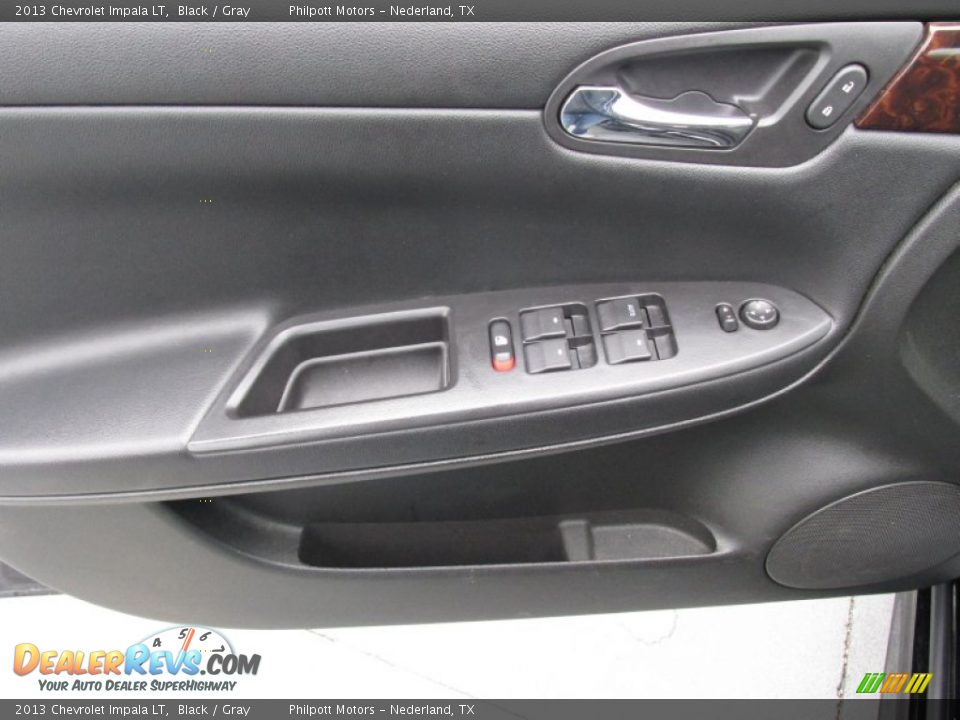 2013 Chevrolet Impala LT Black / Gray Photo #32
