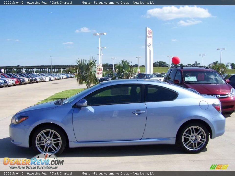 2009 Scion tC Wave Line Pearl / Dark Charcoal Photo #6