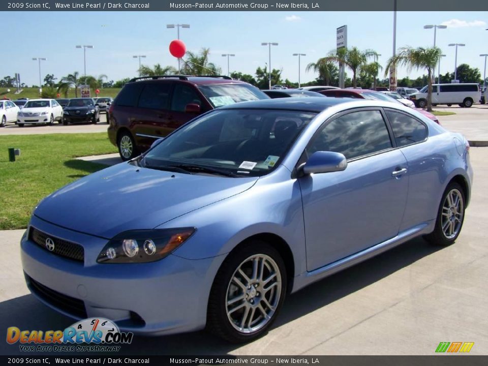 2009 Scion tC Wave Line Pearl / Dark Charcoal Photo #7