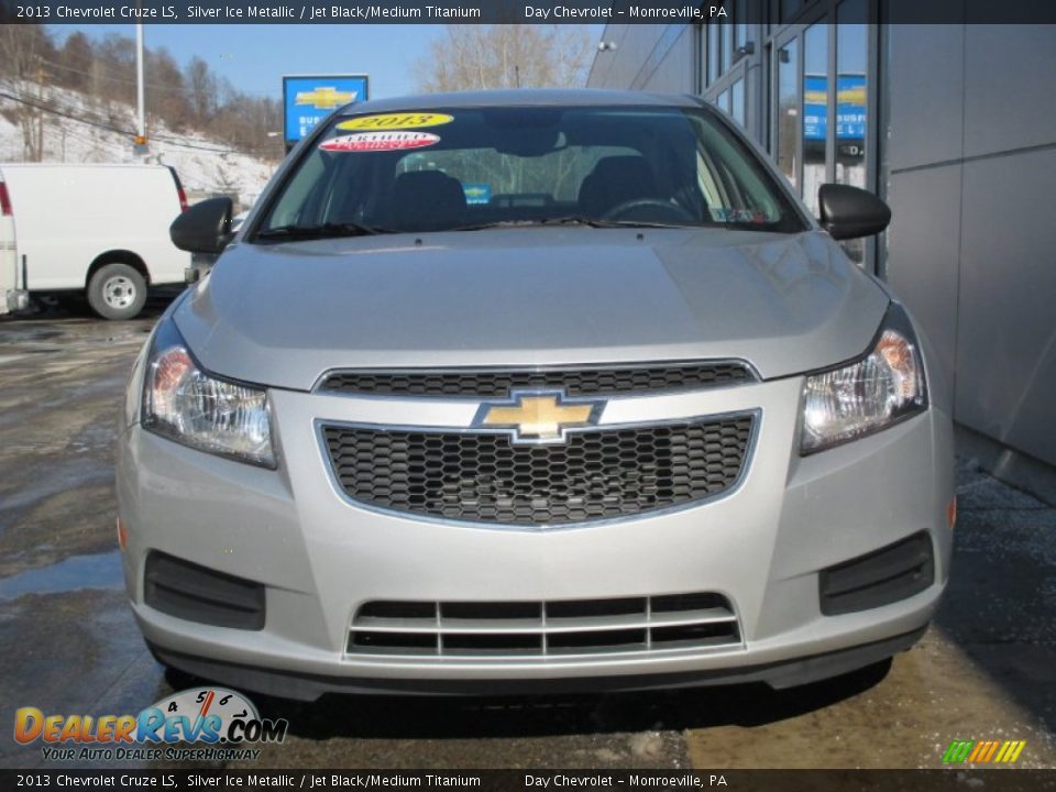 2013 Chevrolet Cruze LS Silver Ice Metallic / Jet Black/Medium Titanium Photo #12