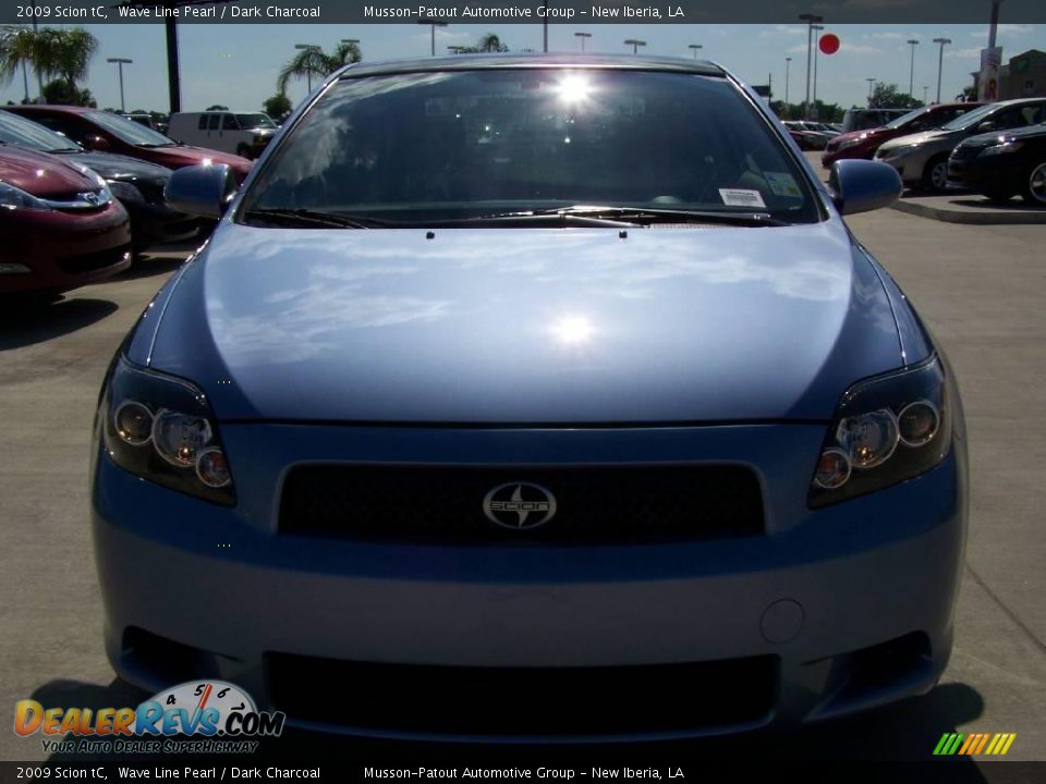 2009 Scion tC Wave Line Pearl / Dark Charcoal Photo #8