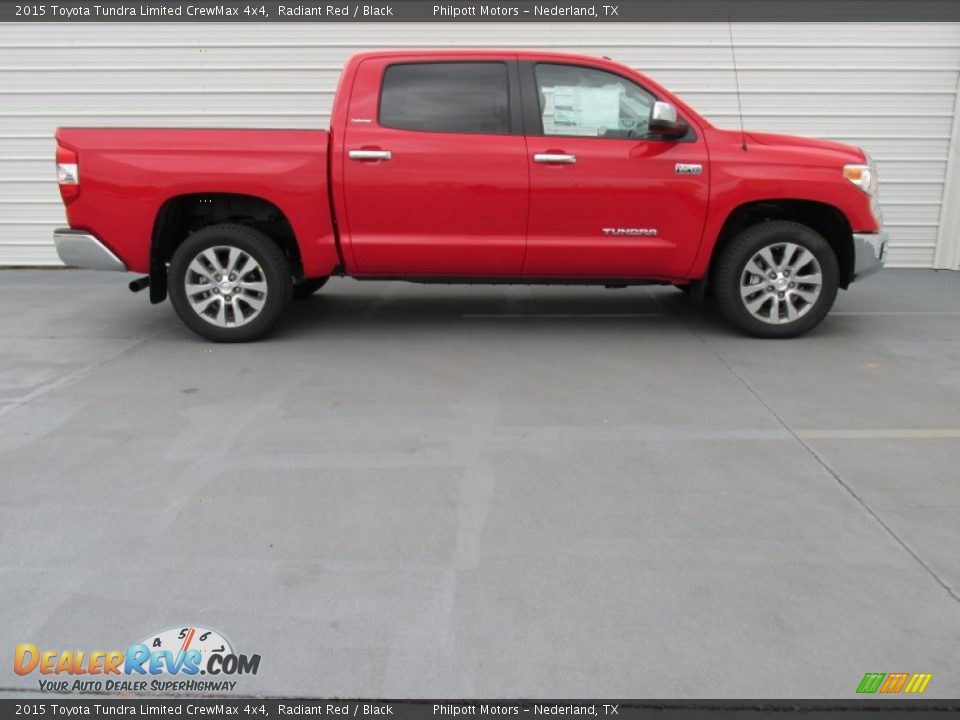 Radiant Red 2015 Toyota Tundra Limited CrewMax 4x4 Photo #3