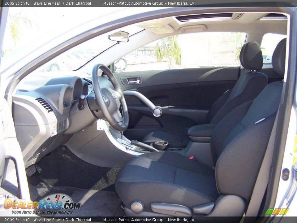 2009 Scion tC Wave Line Pearl / Dark Charcoal Photo #9