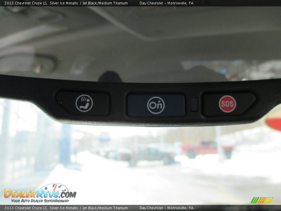 2013 Chevrolet Cruze LS Silver Ice Metallic / Jet Black/Medium Titanium Photo #21