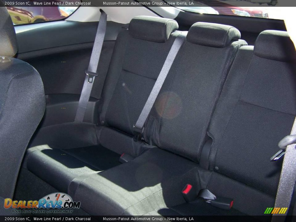 2009 Scion tC Wave Line Pearl / Dark Charcoal Photo #10