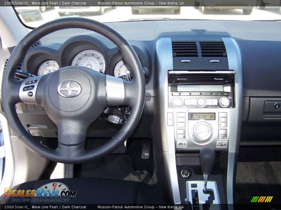 2009 Scion tC Wave Line Pearl / Dark Charcoal Photo #11