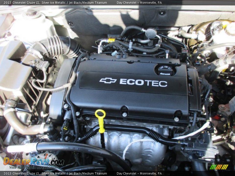 2013 Chevrolet Cruze LS Silver Ice Metallic / Jet Black/Medium Titanium Photo #36