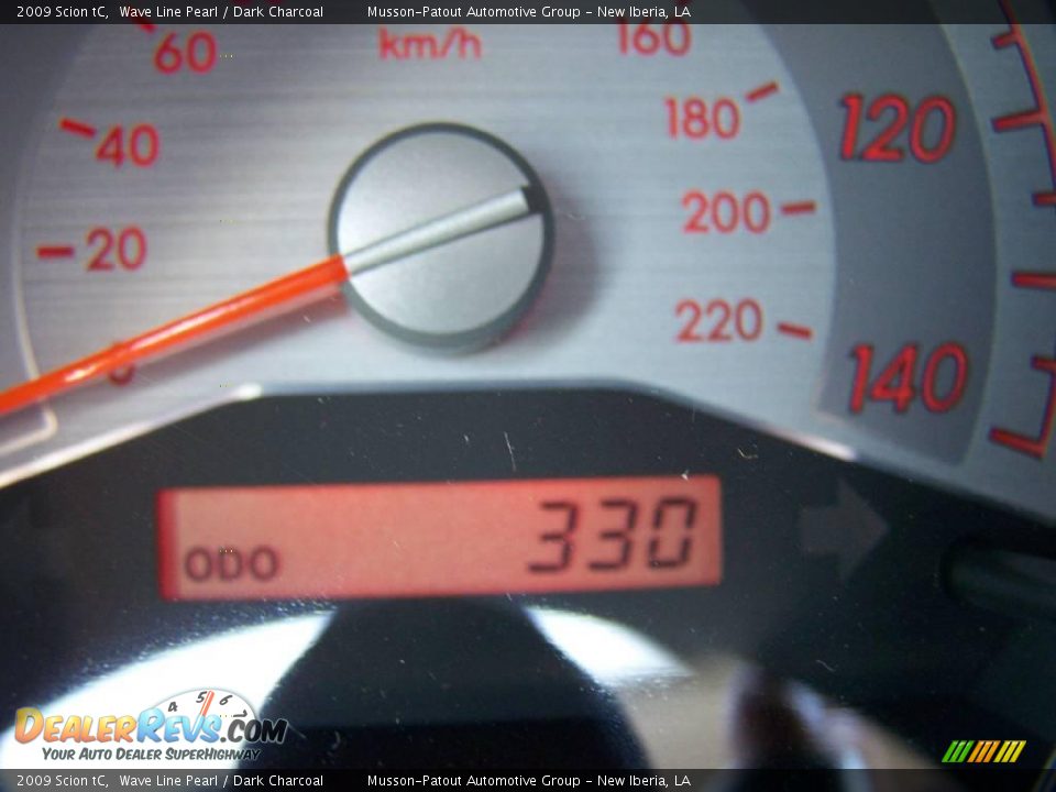 2009 Scion tC Wave Line Pearl / Dark Charcoal Photo #14
