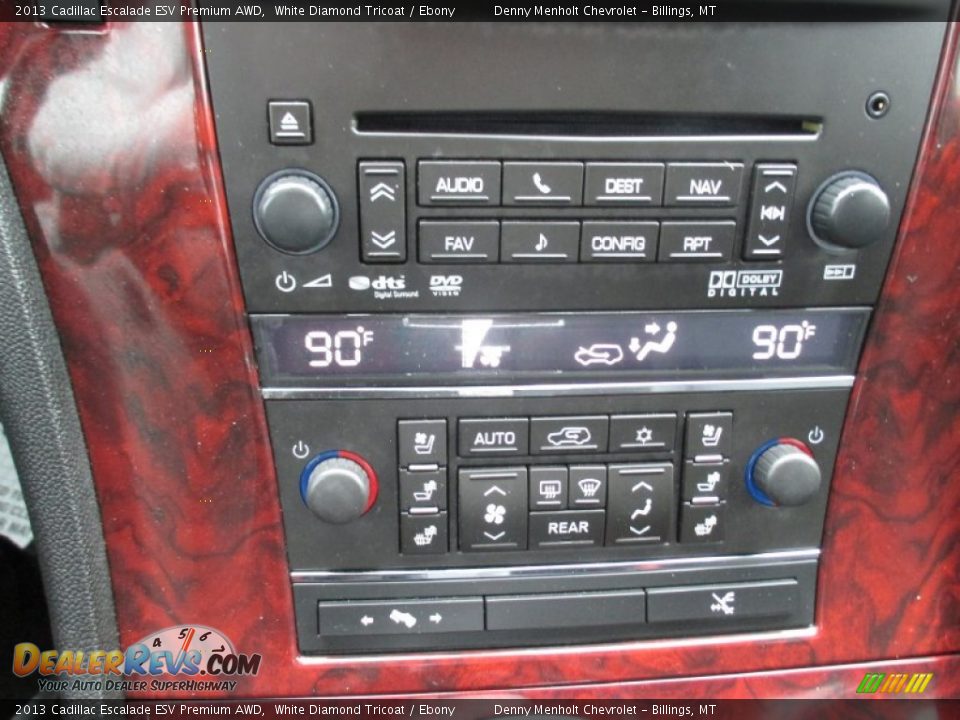Controls of 2013 Cadillac Escalade ESV Premium AWD Photo #20