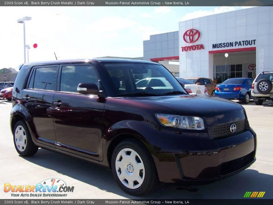 2009 Scion xB Black Berry Crush Metallic / Dark Gray Photo #1