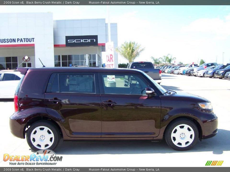 2009 Scion xB Black Berry Crush Metallic / Dark Gray Photo #2
