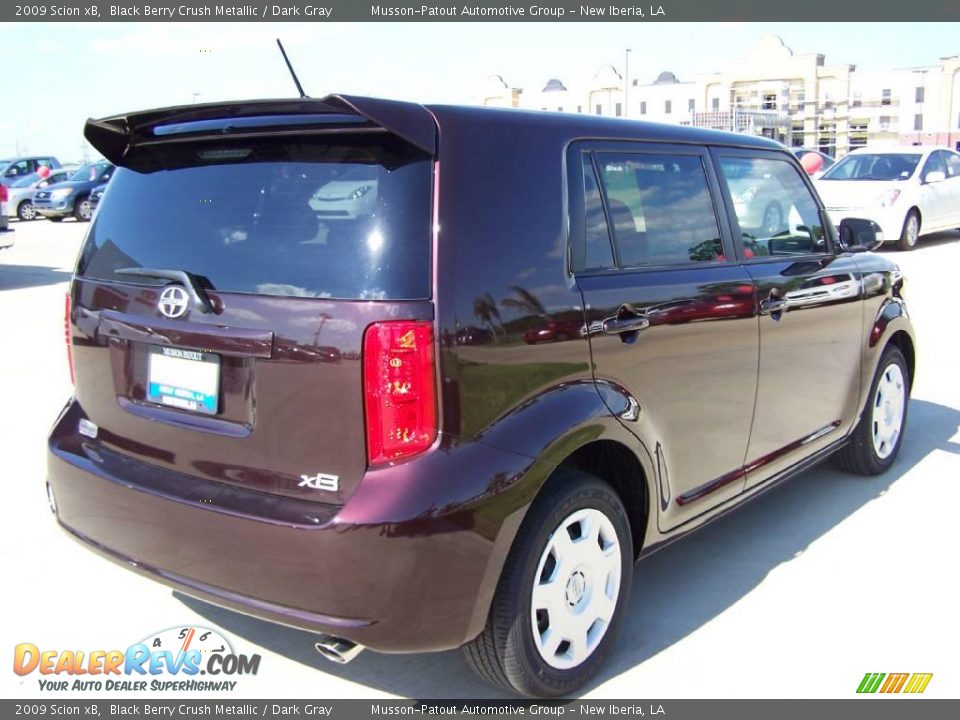 2009 Scion xB Black Berry Crush Metallic / Dark Gray Photo #3