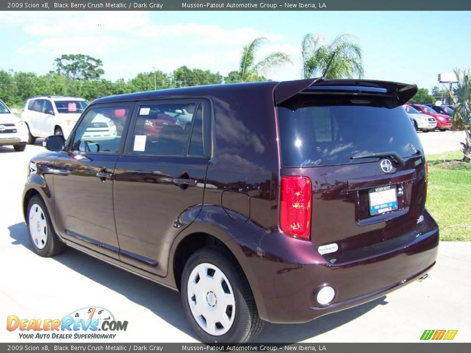 2009 Scion xB Black Berry Crush Metallic / Dark Gray Photo #5