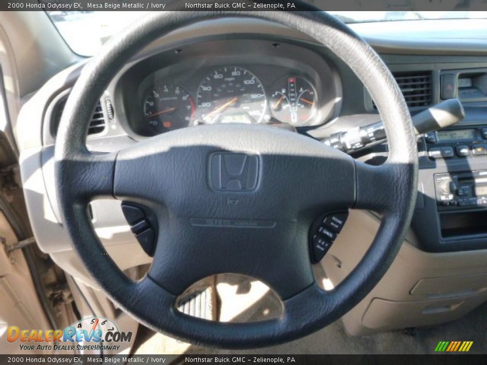 2000 Honda Odyssey EX Mesa Beige Metallic / Ivory Photo #12