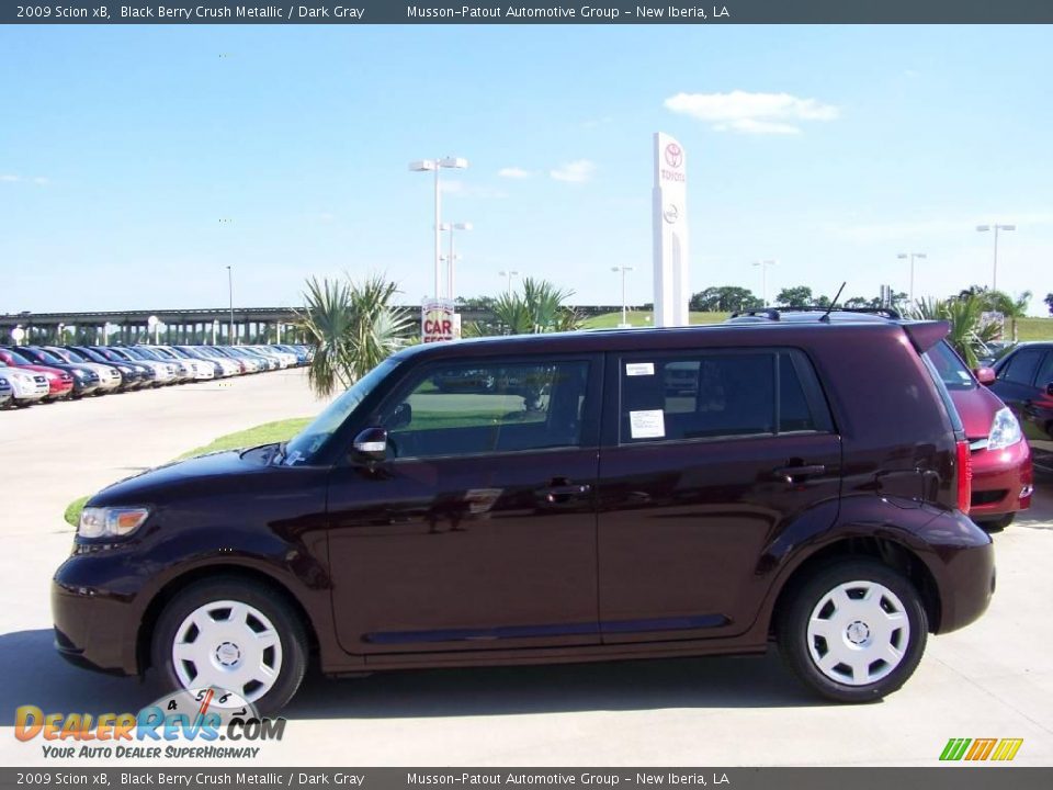 2009 Scion xB Black Berry Crush Metallic / Dark Gray Photo #6