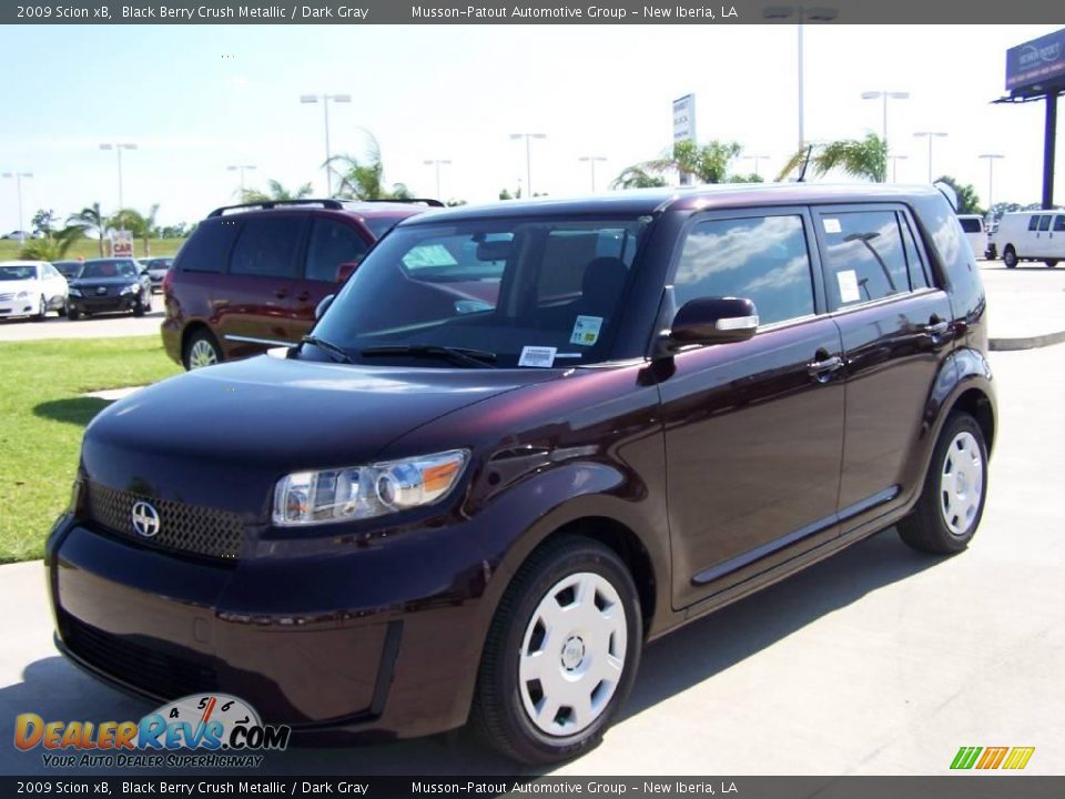 2009 Scion xB Black Berry Crush Metallic / Dark Gray Photo #7