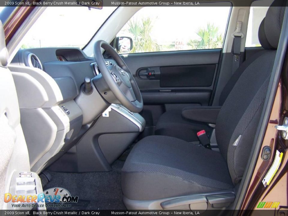 2009 Scion xB Black Berry Crush Metallic / Dark Gray Photo #9