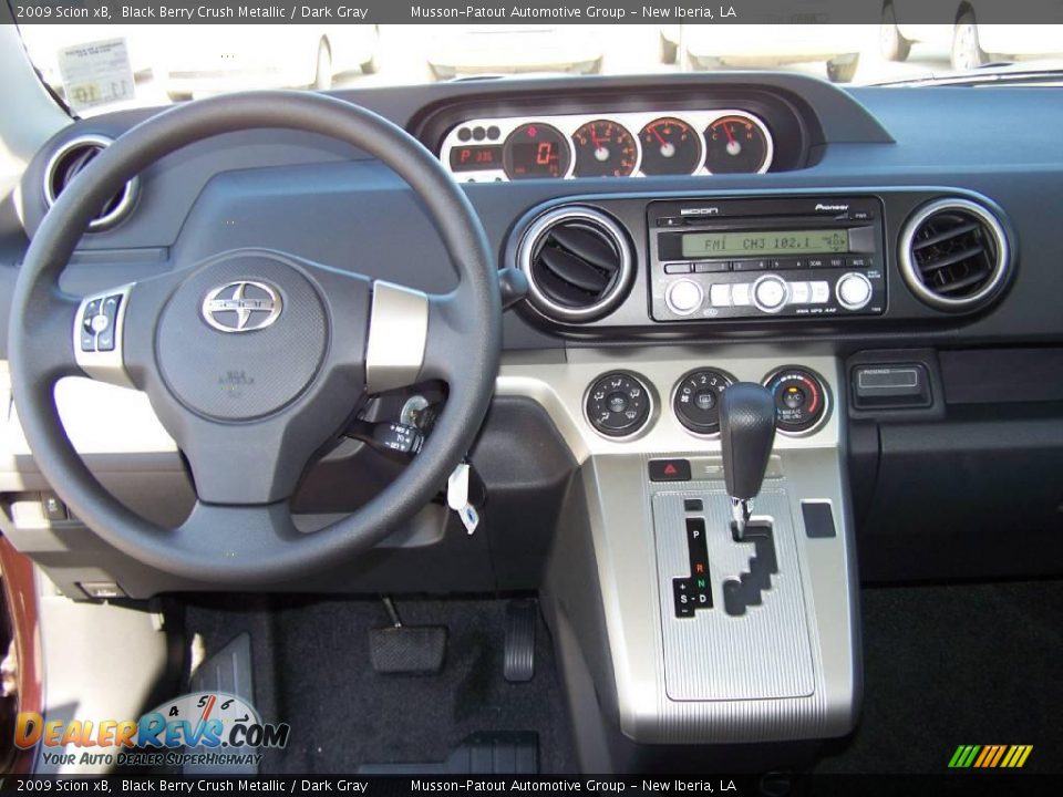 2009 Scion xB Black Berry Crush Metallic / Dark Gray Photo #11