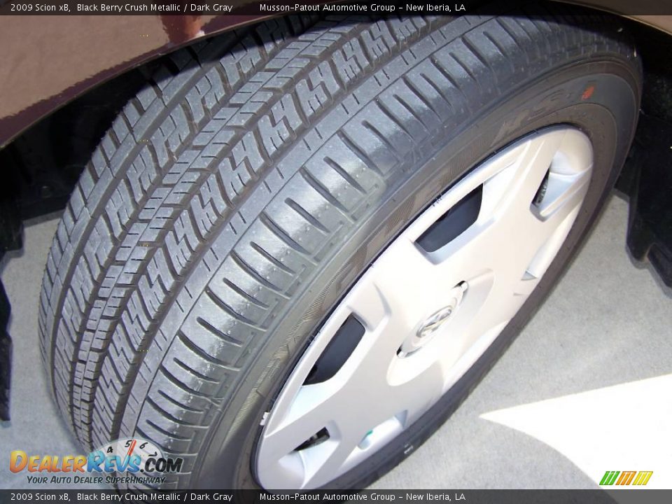 2009 Scion xB Black Berry Crush Metallic / Dark Gray Photo #12