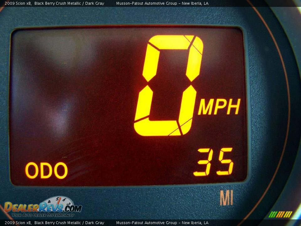 2009 Scion xB Black Berry Crush Metallic / Dark Gray Photo #14