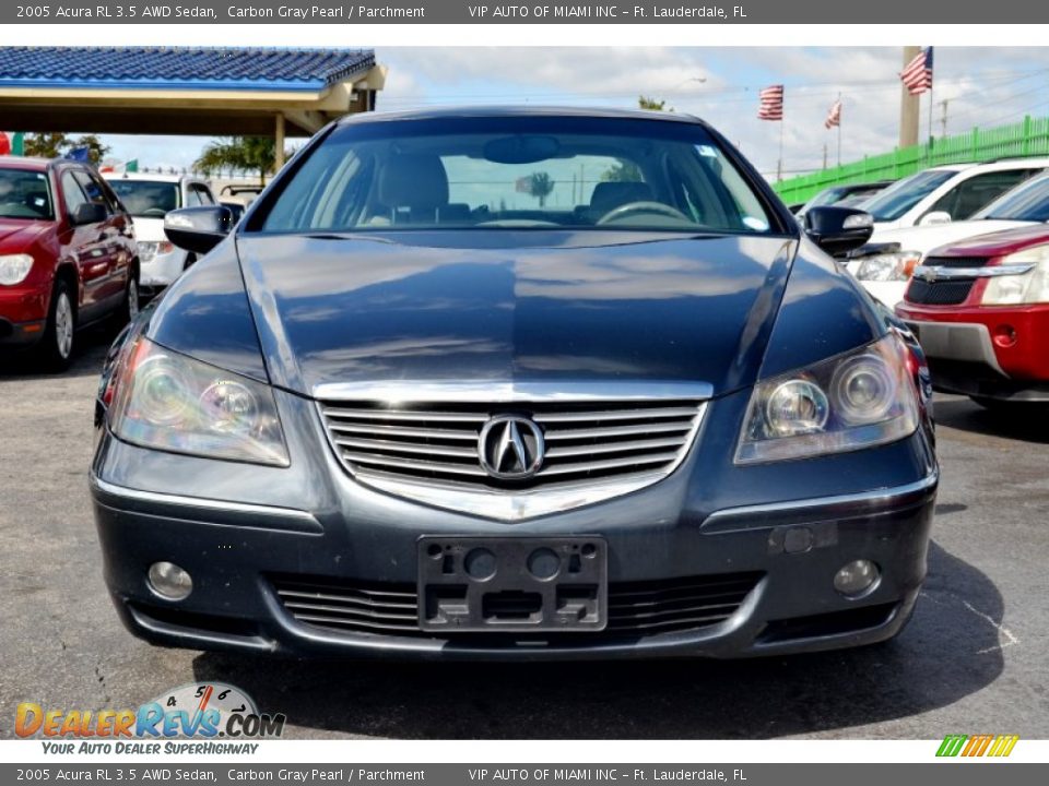 2005 Acura RL 3.5 AWD Sedan Carbon Gray Pearl / Parchment Photo #2