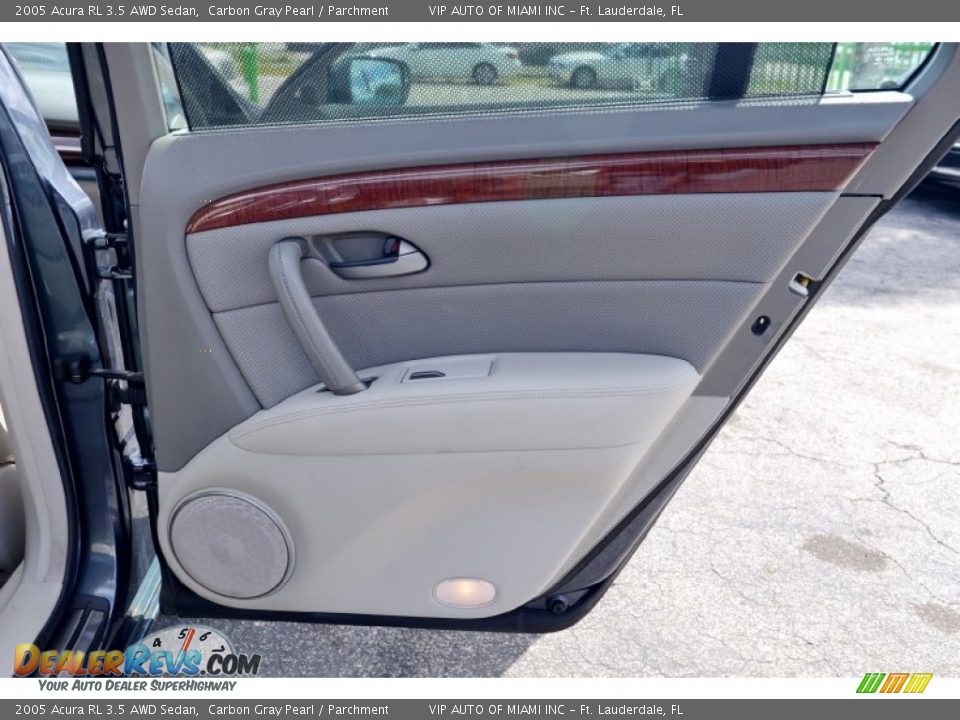 2005 Acura RL 3.5 AWD Sedan Carbon Gray Pearl / Parchment Photo #19
