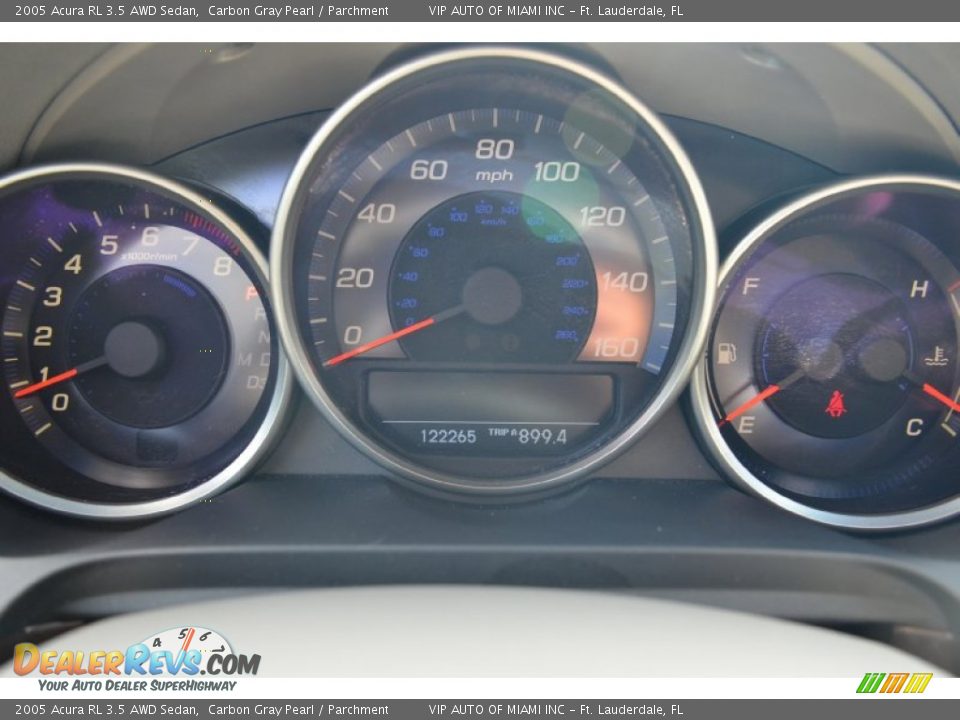2005 Acura RL 3.5 AWD Sedan Carbon Gray Pearl / Parchment Photo #23