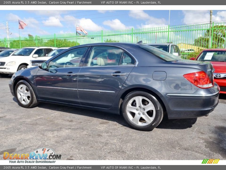 2005 Acura RL 3.5 AWD Sedan Carbon Gray Pearl / Parchment Photo #30