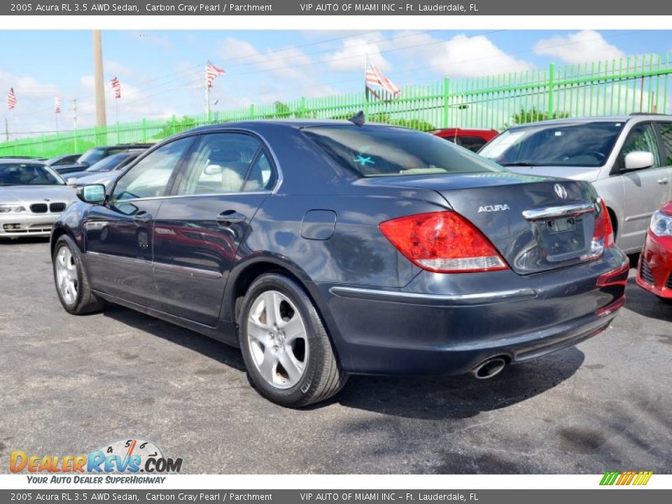 2005 Acura RL 3.5 AWD Sedan Carbon Gray Pearl / Parchment Photo #31