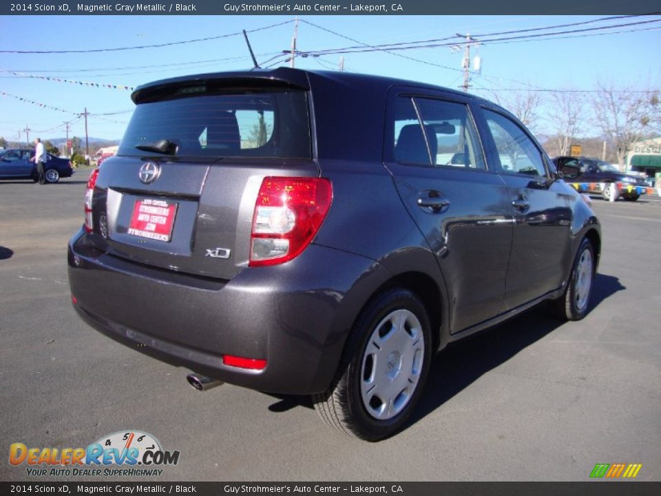 2014 Scion xD Magnetic Gray Metallic / Black Photo #7