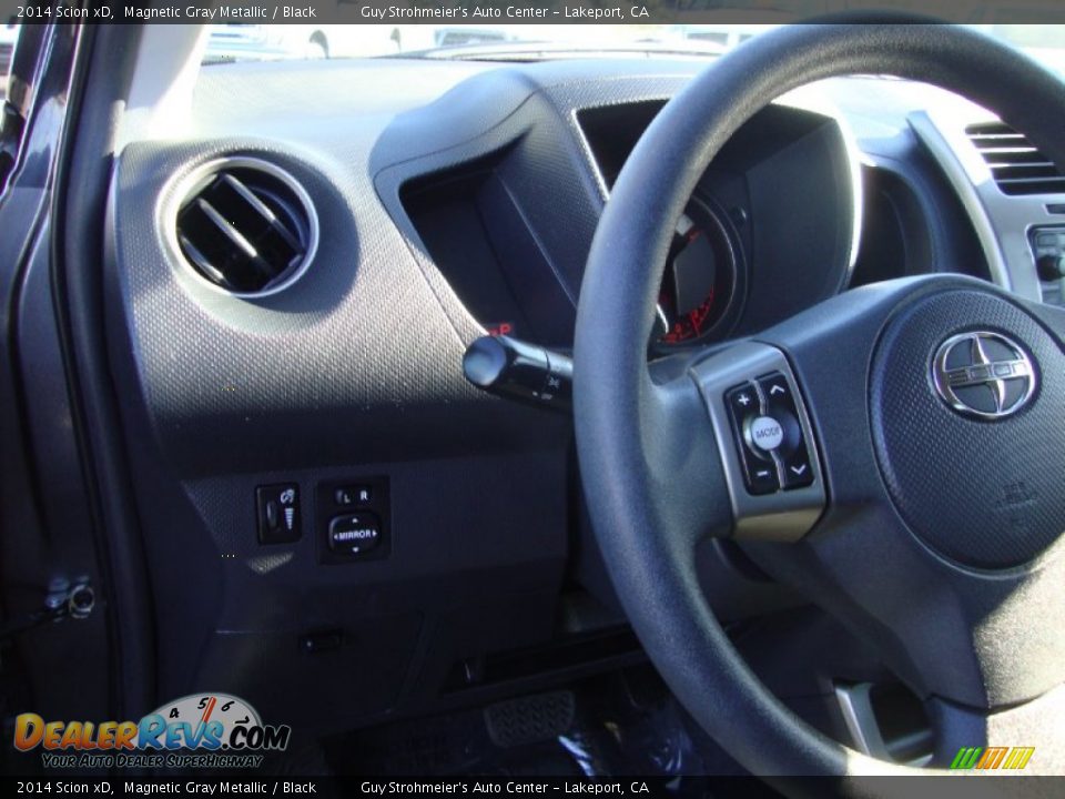 2014 Scion xD Magnetic Gray Metallic / Black Photo #10