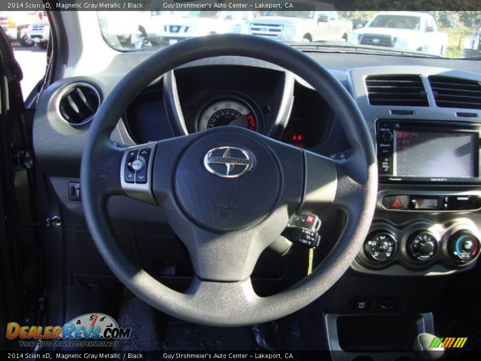2014 Scion xD Magnetic Gray Metallic / Black Photo #12