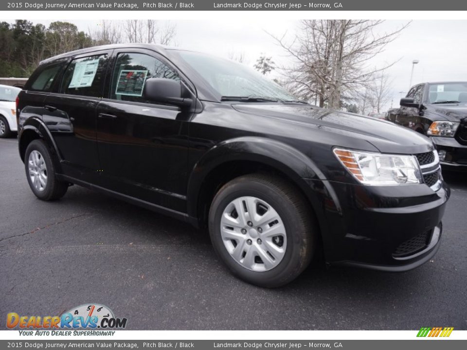 Front 3/4 View of 2015 Dodge Journey American Value Package Photo #4